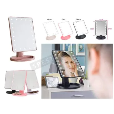 Настолно LED огледало