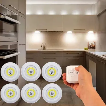 LED осветление с дистанционно 3 бр. - LED light