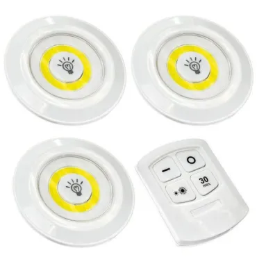 LED осветление с дистанционно 3 бр. - LED light