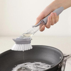 Четка за миене на съдове с дозатор - Cleaner Pro