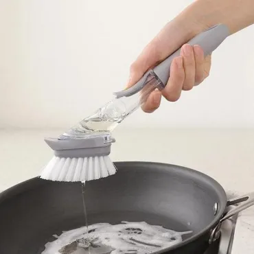 Четка за миене на съдове с дозатор - Cleaner Pro