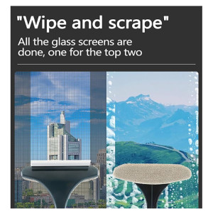 Четка за измиване на прозорци, стъргалка за стъкло - GlassScraper
