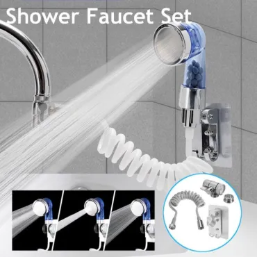 Турмалинов разпределител на вода с душ слушалка - Shower Head
