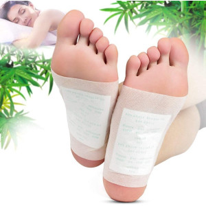 Турмалинови детокс лепенки/пластири за крака 10бр в опаковка - DetoxPatch
