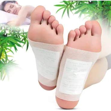 Турмалинови детокс лепенки/пластири за крака 10бр в опаковка - DetoxPatch