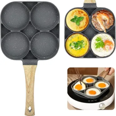 Тиган с незалепващо покритие с 4 отделни зони - FryingpanMBH