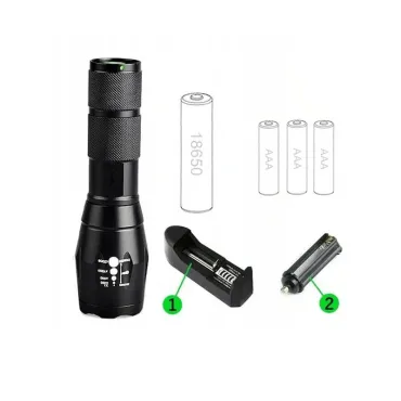 Тактическо фенерче T6 BL-1831 - Flashlight T6