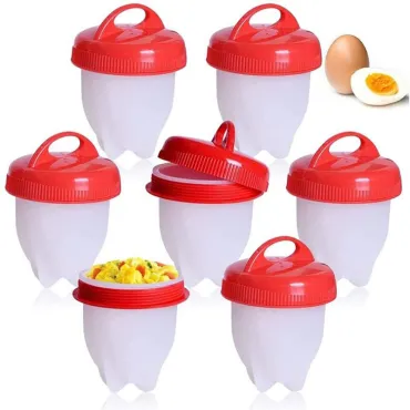 Силиконови форми за варени яйца 6 броя - EggBoil