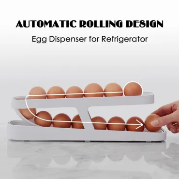 Поставка за яйца, двоен органайзер за хладилник - EggTray