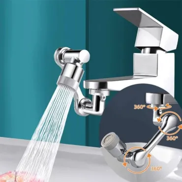 Подвижен метален накрайник за чешма с 360 градуса - Faucet head