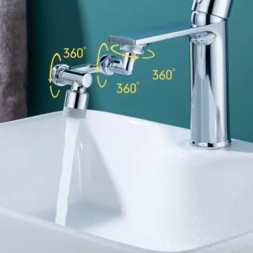 Подвижен метален накрайник за чешма с 360 градуса - Faucet head