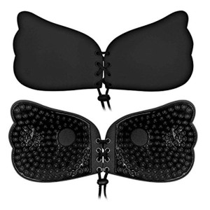 Невидим силиконов лепящ се сутиен - Push up bra