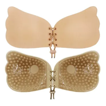 Невидим силиконов лепящ се сутиен - Push up bra