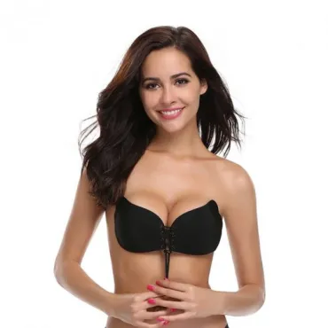 Невидим силиконов лепящ се сутиен - Push up bra