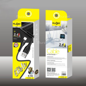 Кабел за бързо зареждане за телефон KLGO Premium Quality: Type C, IOS, MicroUSB - FastCable