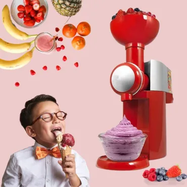 Домашна машина за плодов сладолед - Fruit yogurt machine