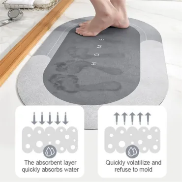 Водоабсорбираща подложка за баня - Absorbent mat