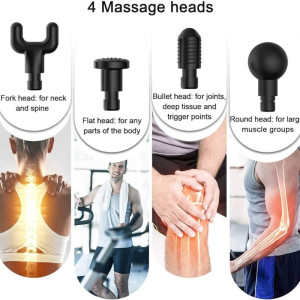 Вибрационен масажен пистолет, мускулен стимулатор, масажор - MassageGun