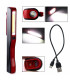 Акумулаторно фенерче COB + LED с магнитен държач - Reachargeable COB Work Light