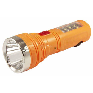 Акумулаторен фенер 1w+8SMD диода - YJ-227