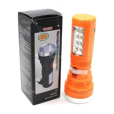 Акумулаторен фенер 1w+8SMD диода - YJ-227