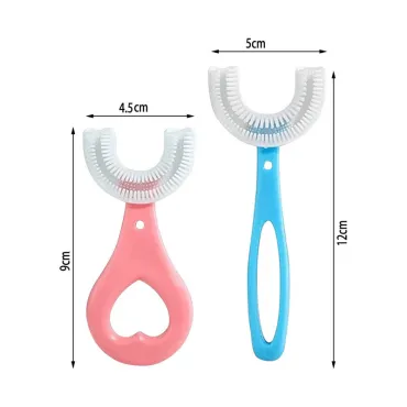 U образна силиконова четка за зъби за деца - Children toothbrush