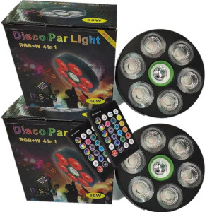 LED RGB диско лампа с фасунга 4 в 1 - DiscoBulbLamp