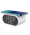 LED часовник/Безжично зарядно устройство - LEDClock
