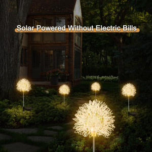 LED соларни лампи фойерверки 2бр. - LightsFireworks