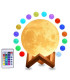 LED лампа луна с дистанционно управление - 3d Moon Lamp