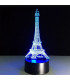 3D LED нощна лампа в три варианта Мече, Сърце и Китара - 3DLamp