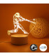 3D LED нощна лампа в три варианта Мече, Сърце и Китара - 3DLamp