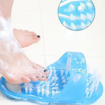 Чехли за баня, четка за почистване на крака с пемза - FeetB