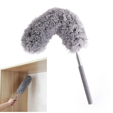 Четка за прах с телескопична дръжка и две приставки - DustBrush