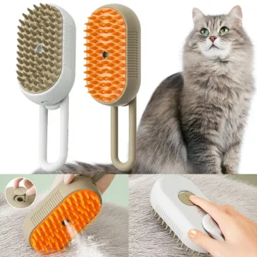 Четка за домашни любимци с пара - ElectricPetBrush