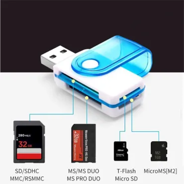 USB 2.0 четец за карти памет - CardReader