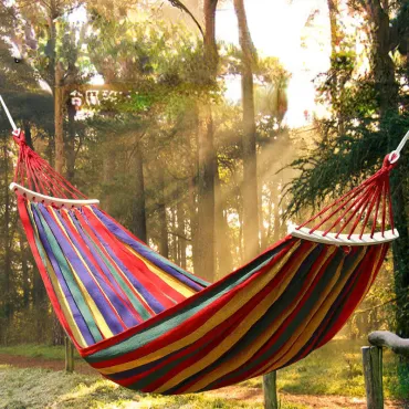 Цветна градинска люлка хамак - Hammock