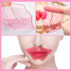 Хидратираща маска за устни с колаген и аромат на череша - LipMask