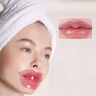 Хидратираща маска за устни с колаген и аромат на череша - LipMask