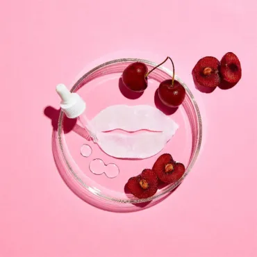 Хидратираща маска за устни с колаген и аромат на череша - LipMask