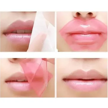 Хидратираща маска за устни с колаген и аромат на череша - LipMask