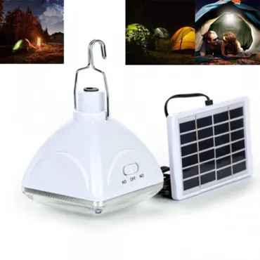 Фенер LED лампа със соларен панел и кука - LEDLantern 6030