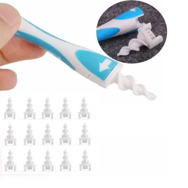 Уред за почистване на уши с 16 накрайника - EarCleaner