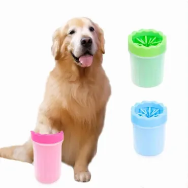 Уред за почистване на кучешки лапи, чашка за чистене на лапи - DogPaw