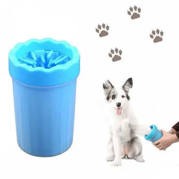 Уред за почистване на кучешки лапи, чашка за чистене на лапи - DogPaw