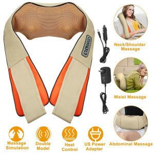 Универсален шиацу масажор за врат и гръб - Massage neck