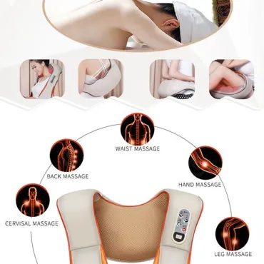 Универсален шиацу масажор за врат и гръб - Massage neck
