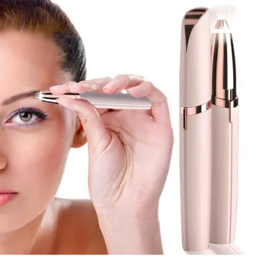 Тример за оформяне на вежди, епилатор за лице, LED - EyebrowTrimmer