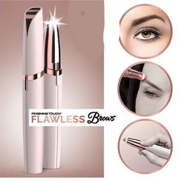 Тример за оформяне на вежди, епилатор за лице, LED - EyebrowTrimmer