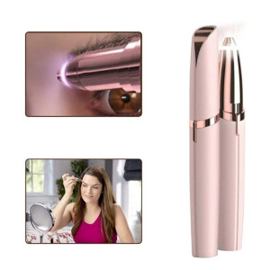 Тример за оформяне на вежди, епилатор за лице, LED - EyebrowTrimmer